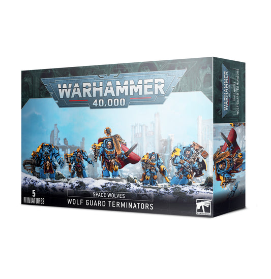 Games Workshop - Warhammer 40K - Space Wolves - Wolf Guard Terminators