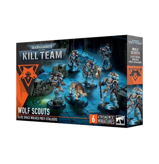 Games Workshop - Warhammer 40K Kill Team - Wolf Scouts - Elite Space Wolves Prey-Stalkers