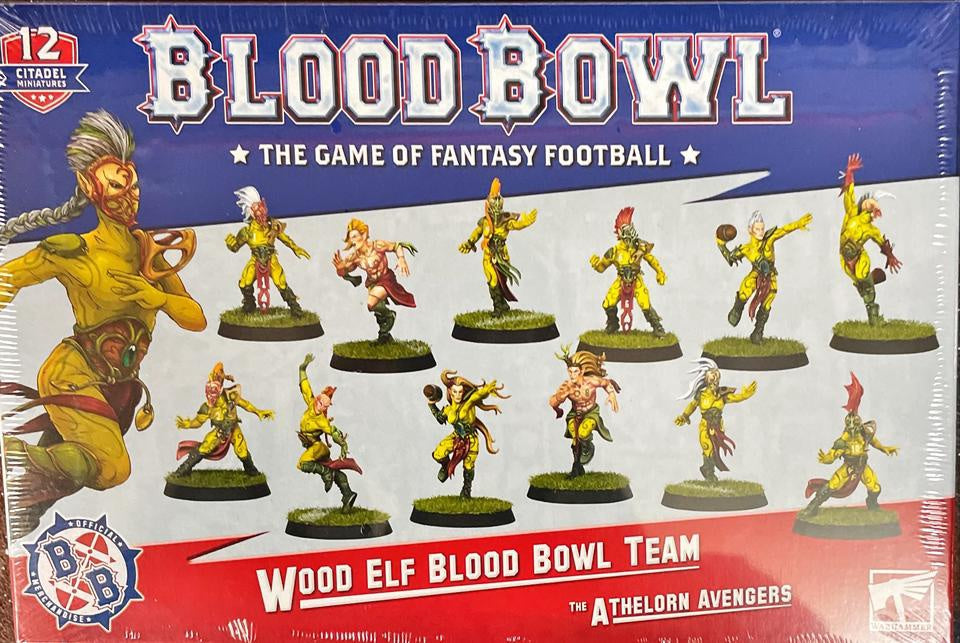 Games Workshop - Blood Bowl - Wood Elf Blood Bowl Team - The Athelorn Avengers
