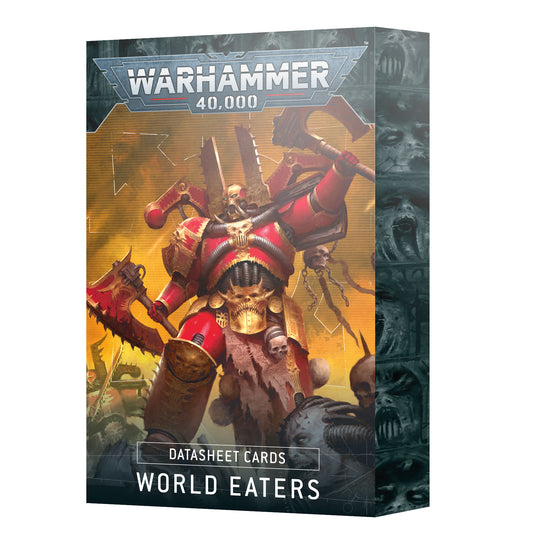 Games Workshop - Warhammer 40K - World Eaters - Datasheet Cards 2025