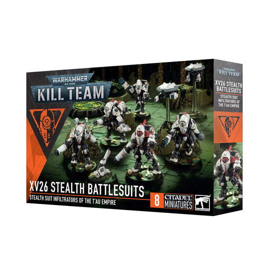 Games Workshop - Warhammer 40K Kill Team - XV26 Stealth Battlesuits - Stealth Suit Infiltrators of the Tau Empire