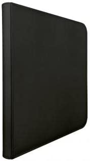 Ultra Pro 12 Pocket Vivid Pro Binder - Black