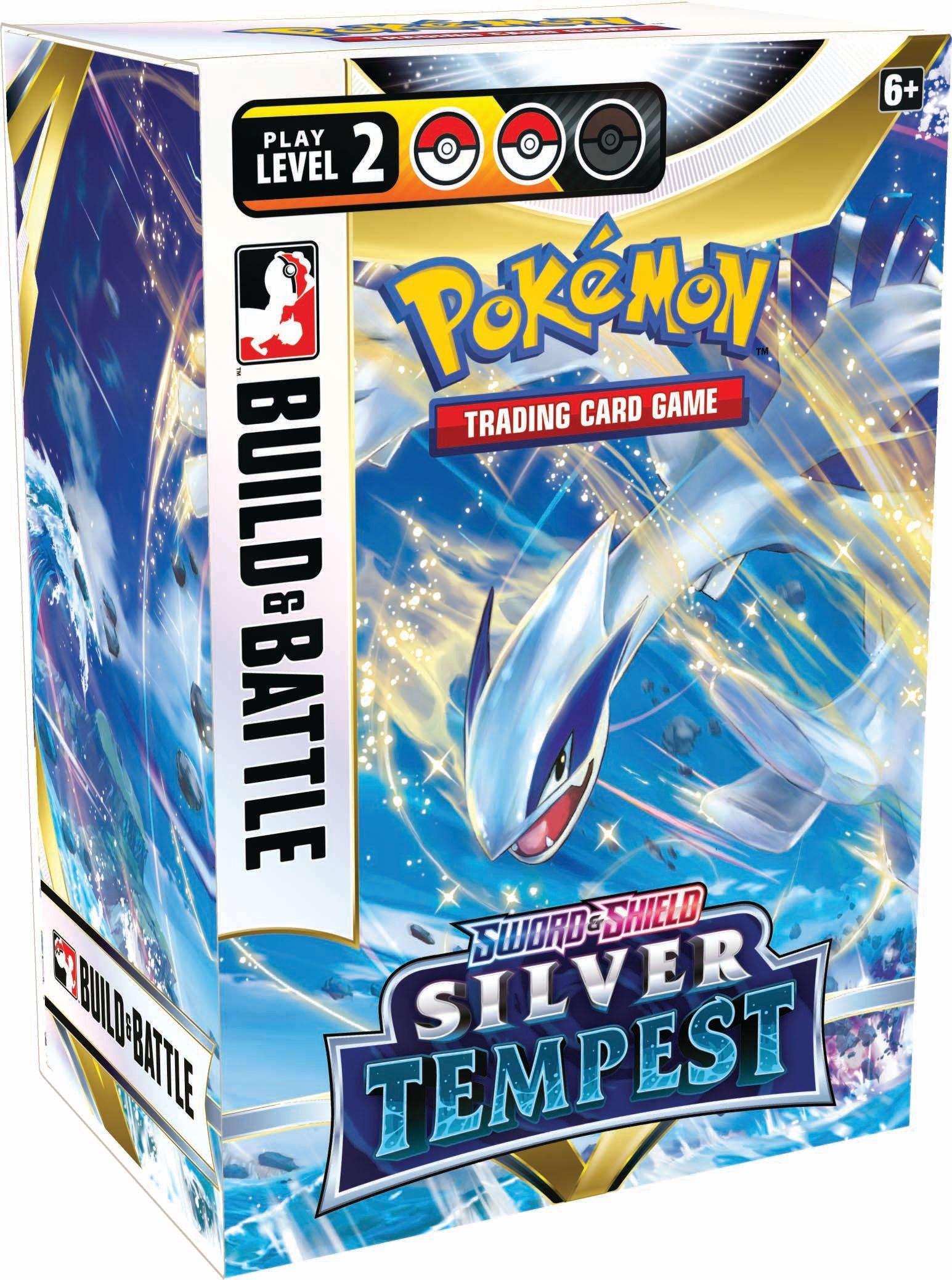Pokemon TCG: Build & Battle Kit Display - Silver Tempest (10 Kits ...
