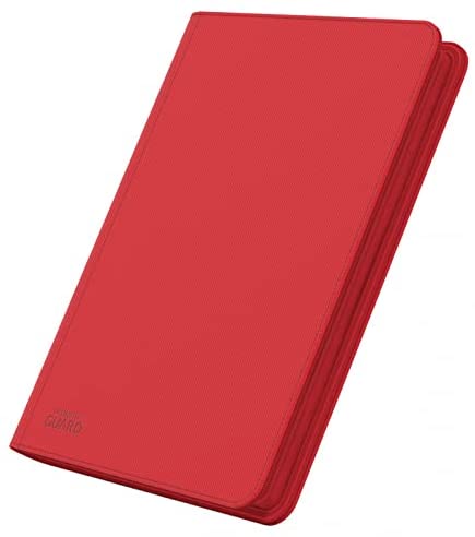 Ultimate Guard 9 Pocket Xenoskin Zipfolio - Red