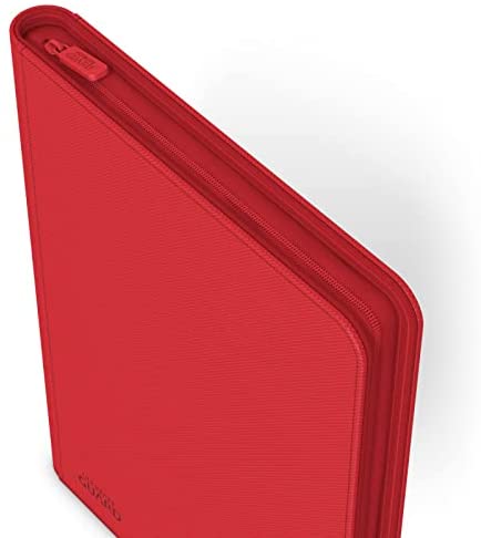 Ultimate Guard 9 Pocket Xenoskin Zipfolio - Red