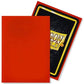 Dragon Shield 100ct Standard Card Sleeves Display Case (10 Packs) - Classic Tangerine