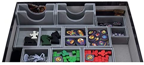 Folded Space Clank and Expansions Board Game Box Inserts