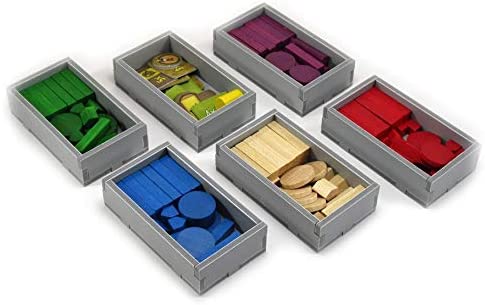 Folded Space Agricola Board Game Box Inserts Organizer