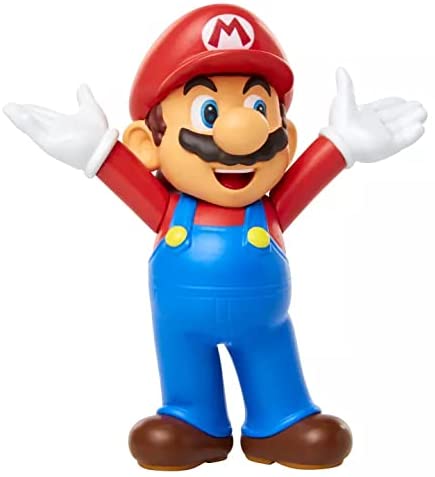 Jakks Pacific 2 Inch Action Figure - Super Mario - Mario (Wave 24)