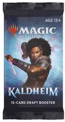 Magic: The Gathering Draft Booster Pack Lot - Kaldheim - 3 Packs