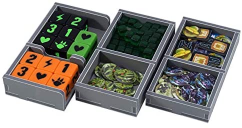 Folded Space King of Tokyo King of New York and Expansions Board Game Box Inserts