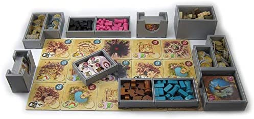 Folded Space Five Tribes Board Game Box Inserts