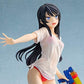 Chara-ani 1:7 Scale PVC Figure - Rascal Does Not Dream of Bunny Girl Senpai: Mai Sakurajima (Water Gun Date Ver.)