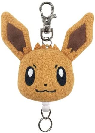 Pokemon Mascot Reel Keychain Plush - Eevee