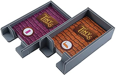 Folded Space Tiny Towns and Expansions Board Game Box Inserts