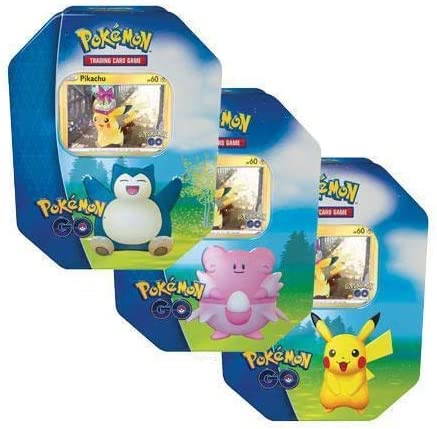 Pokemon TCG: Pokemon Go Gift Tin Case - Case of 6 (2 of Each)