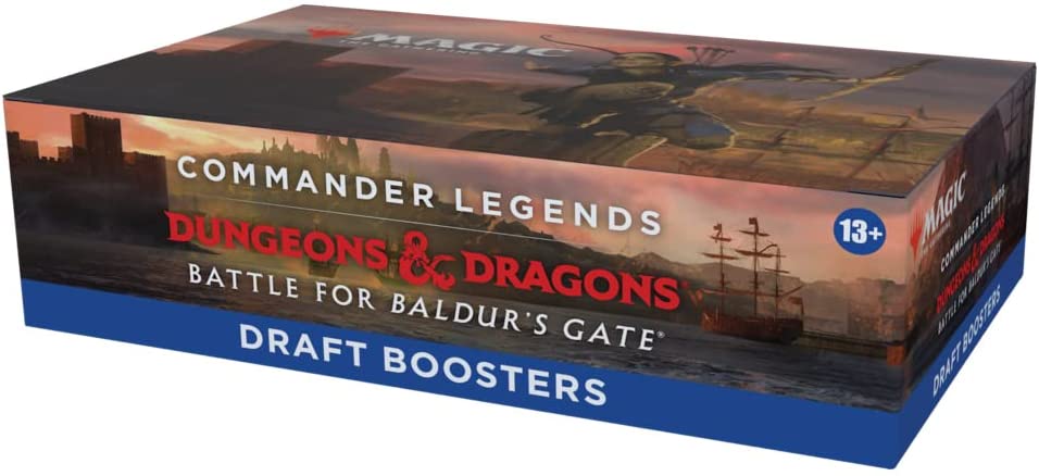 Magic: The Gathering Draft Booster Box Case - Commander Legends: Battle for Baldur's Gate (Case of 6)