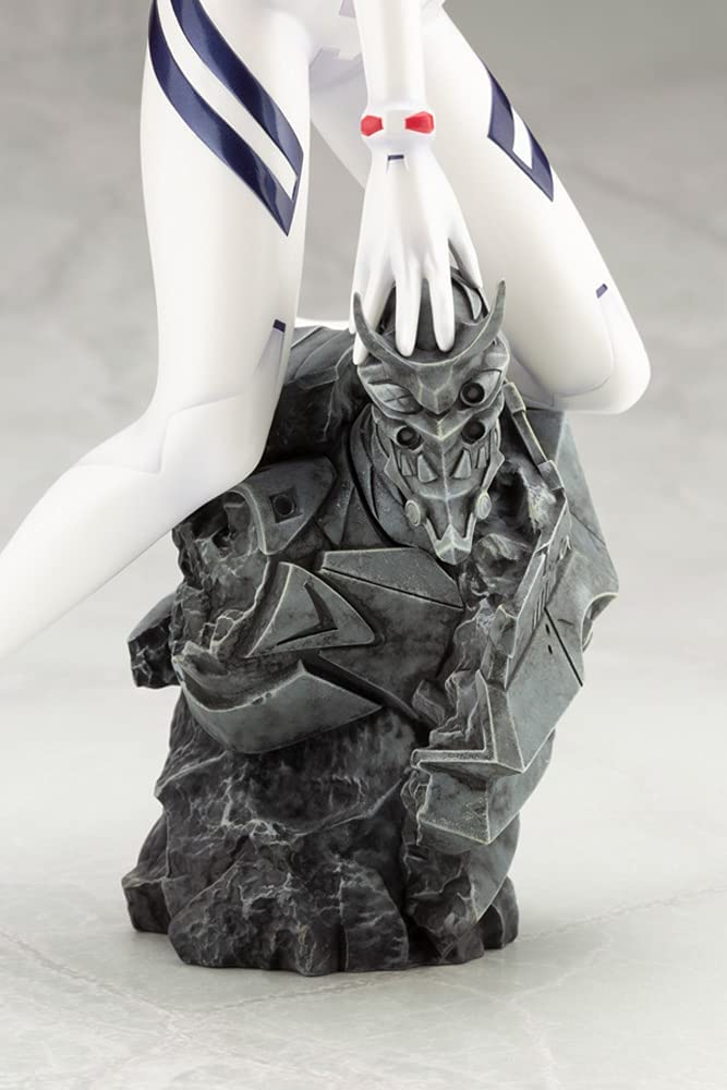 Kotobukiya Statue - Evangelion:3.0＋1.0 Thrice Upon A Time - Asuka Shikinami Langley White: PLUGSUIT VER.