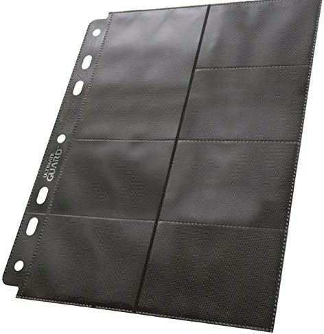 Ultimate Guard 14 Pocket Pages - Black (10 Pages)