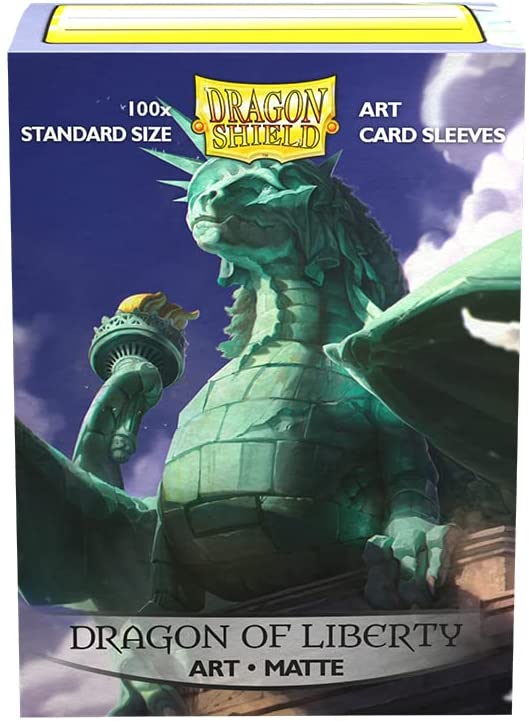 Dragon Shield 100ct Standard Card Sleeves - Limited Edition Art: Matte Dragon of Liberty