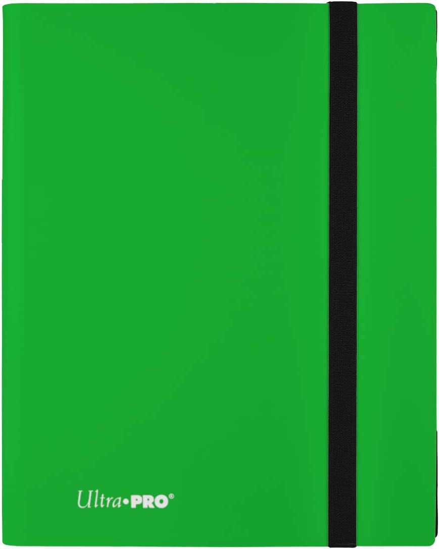 Ultra Pro 9 Pocket Eclipse Pro Binder - Lime Green