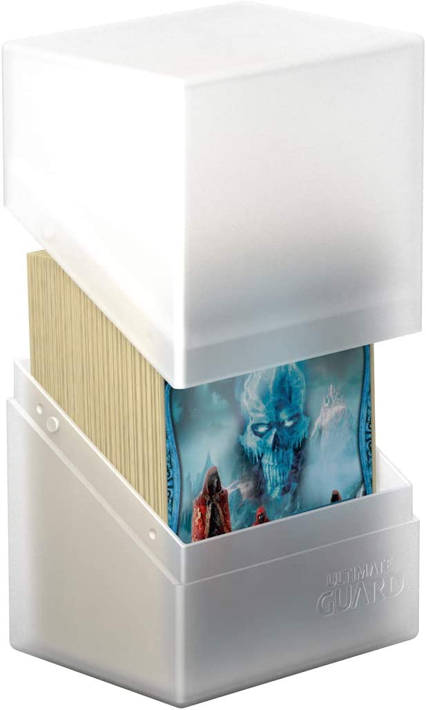 Ultimate Guard 80+ Boulder Deck Case - Frosted