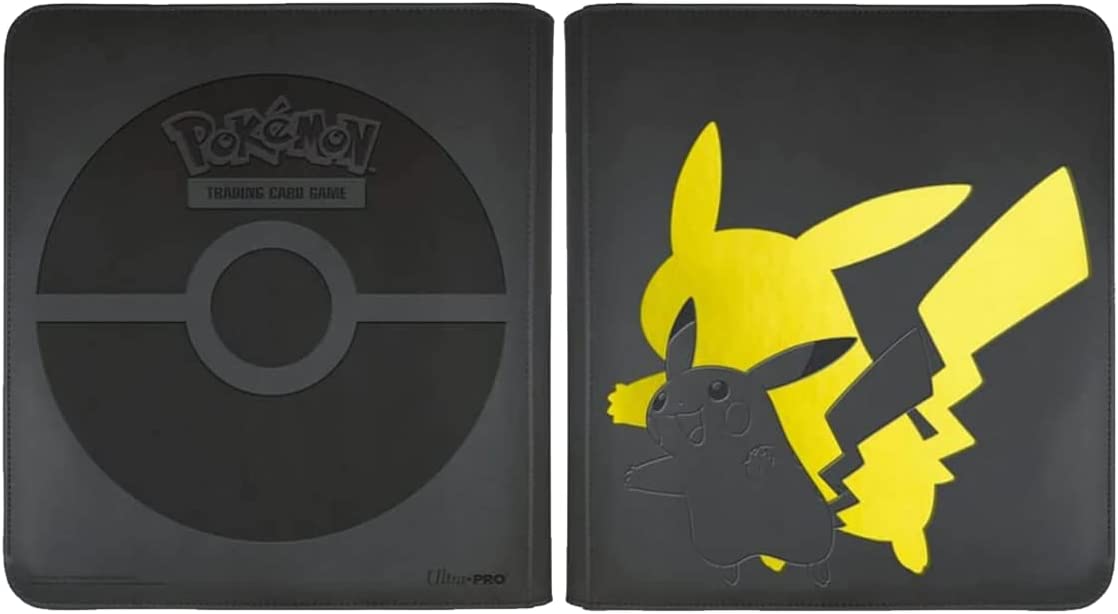 Ultra Pro 12 Pocket Zippered Pro Binder - Pokemon Elite Series: Pikachu