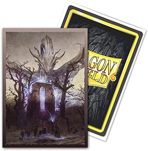 Dragon Shield 100ct Standard Card Sleeves: Fine Art - Brushed Abbey in Oak Wood