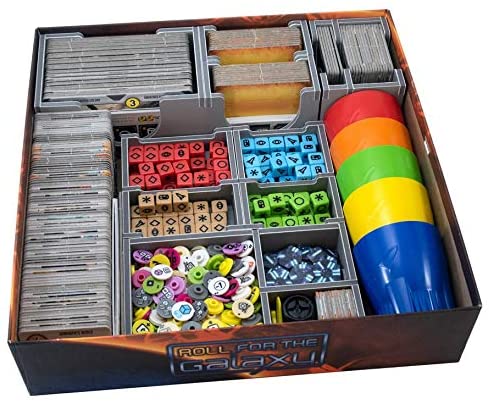 Folded Space Roll for The Galaxy and Expansions Board Game Box Inserts