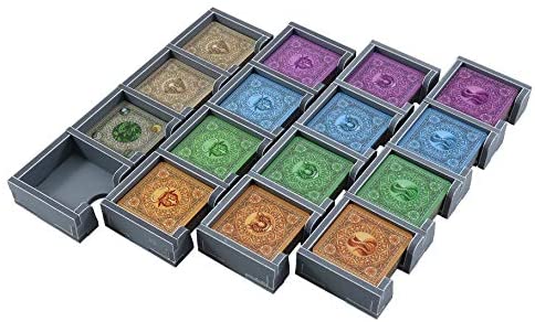 Folded Space Rajas of The Ganges and Expansions Board Game Box Inserts