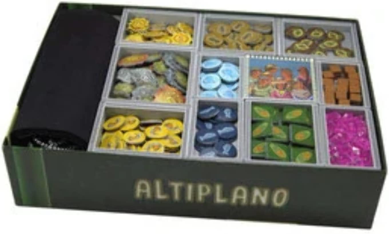 Folded Space Altiplano and Expansions Board Game Box Inserts