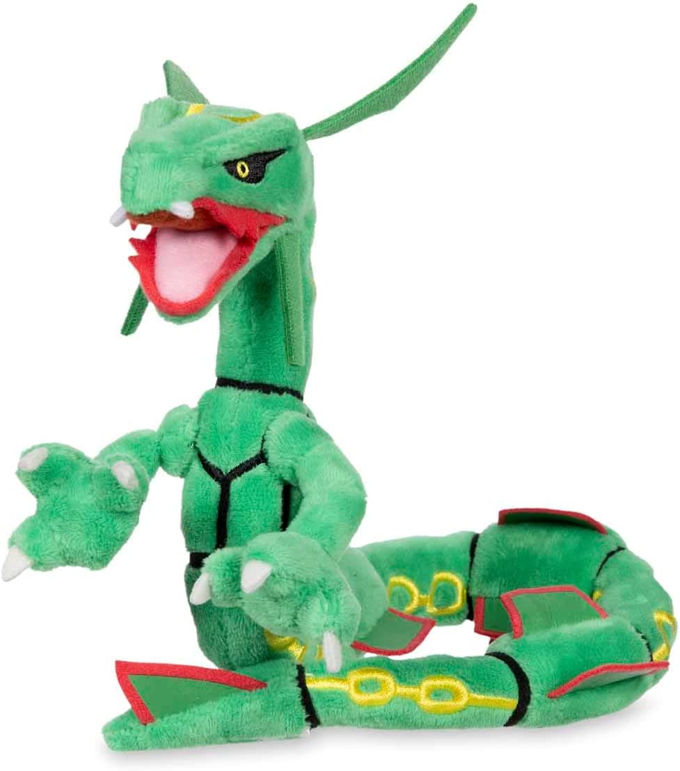 Pokémon Center: Sitting Cuties Rayquaza Poké Plush, 6 Inch