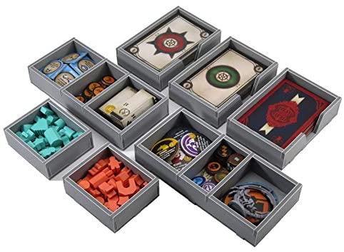 Folded Space Scythe Fenris and Wind Gambit Board Game Box Inserts Organizer