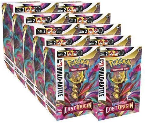 Pokemon TCG: Build & Battle Kit Display - Lost Origin (10 Kits)