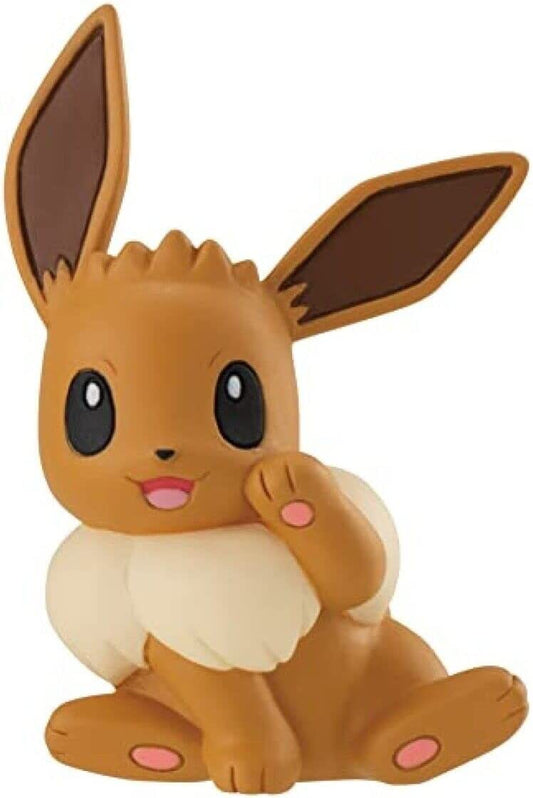 Takara Tomy 2 Inch Moncolle Figurine - Eevee Pose 2 Vol 7