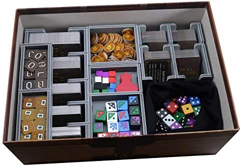 Folded Space Roll Player and Expansions Board Game Box Inserts