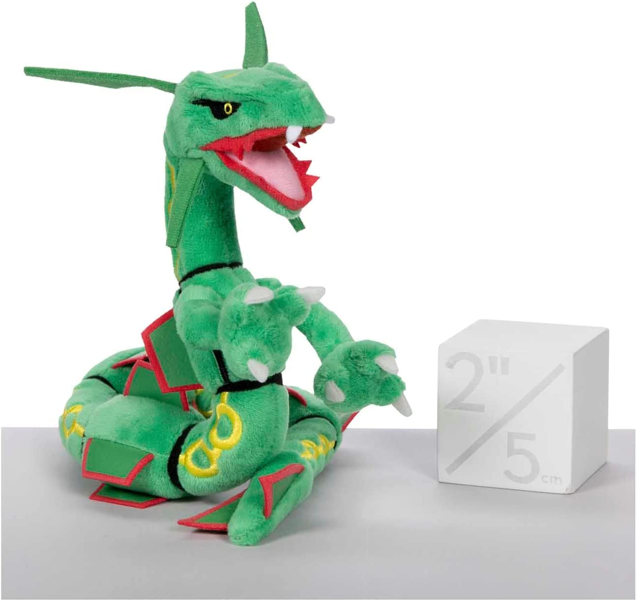 Pokémon Center: Sitting Cuties Rayquaza Poké Plush, 6 Inch