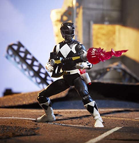 Power Rangers 6 Inch Action Figure - Lightning Collection - Mighty Morphin Black Ranger
