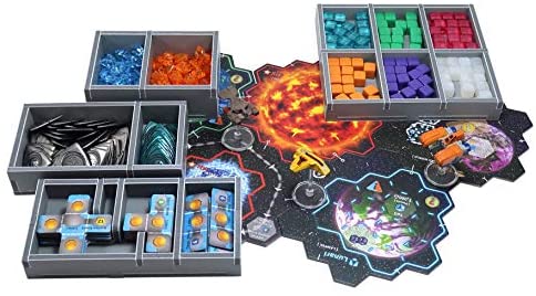 Folded Space Xia and Expansions Board Game Box Inserts