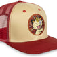 Pokemon Center Flat-Bill Hat - Meowth Red