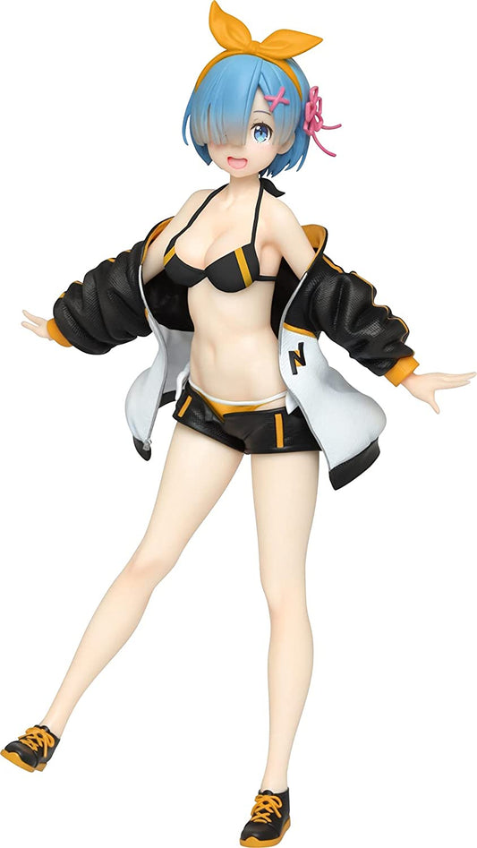 Taito Precious Figure - Re: Zero - Rem Jumper Swimsuit rev. Renewal