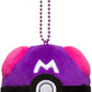 Pokemon 6 Inch Plush Lanyard - Mascot Ball Freak - Mewtwo x Master Ball