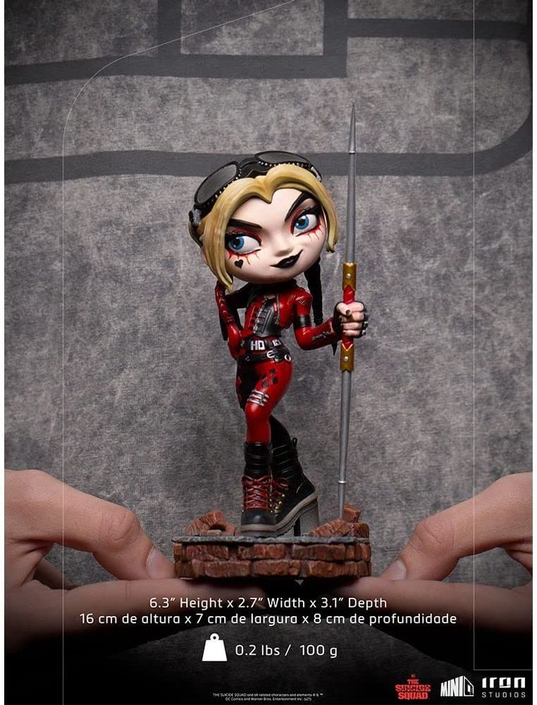 Iron Studios Minico 8 Inch Figure - The Suicide Squad 2 - Harley Quinn