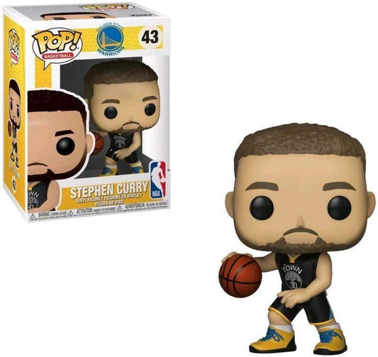 Funko Pop! Basketball: Warriors - Stephen Curry #43
