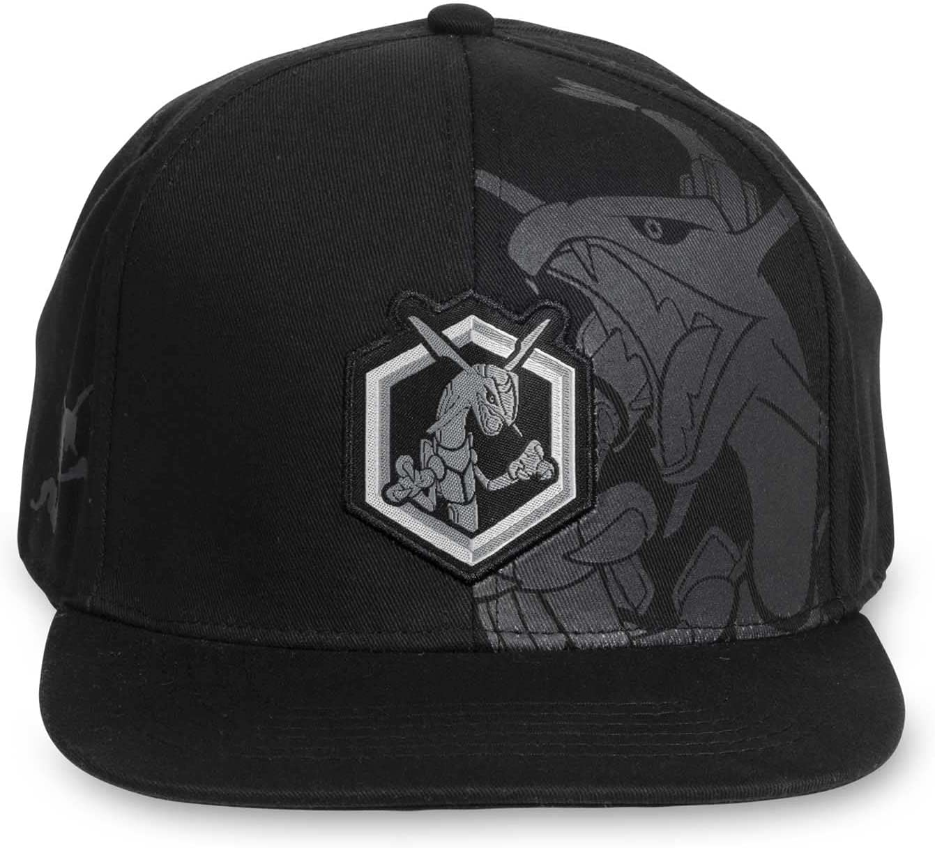 Pokemon Center Flat-Bill Hat - Rayquaza Black