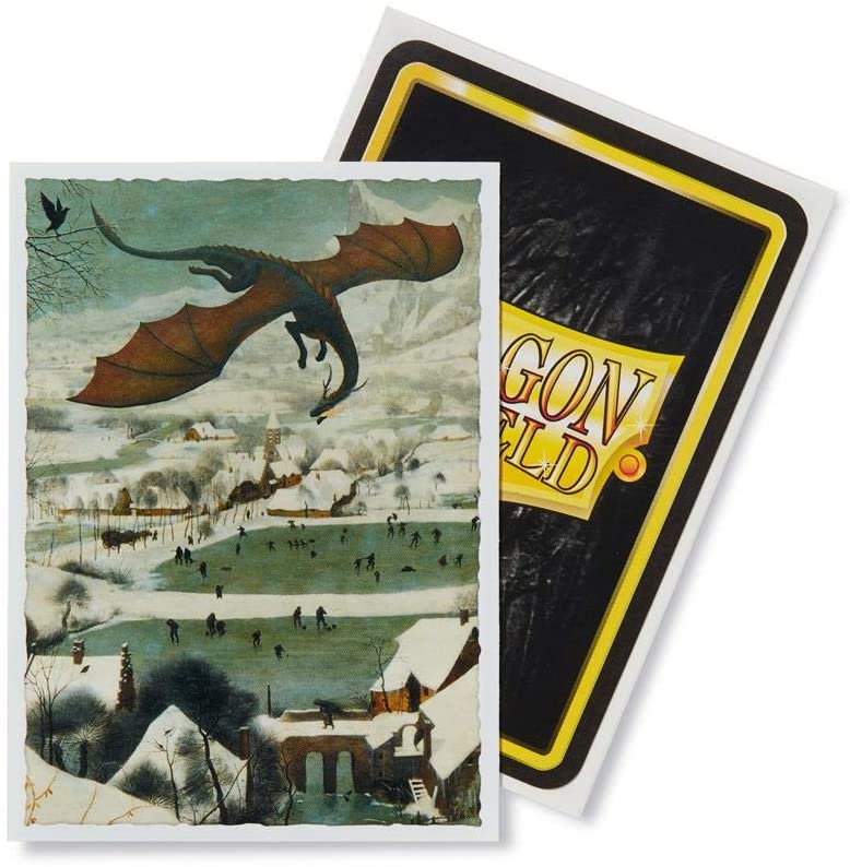 Dragon Shield 100ct Standard Card Sleeves: Fine Art - Classic Hunter in the Snow