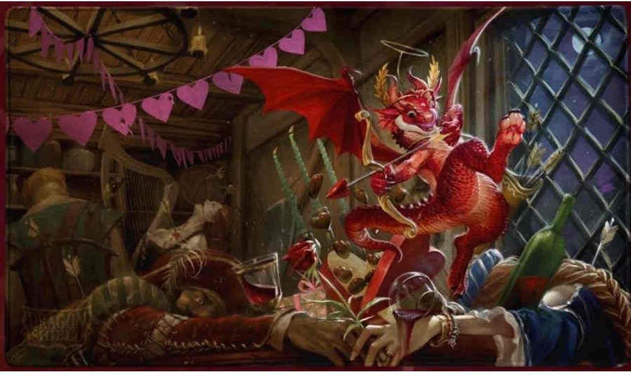 Dragon Shield Playmat – Limited Edition: Valentine Dragon