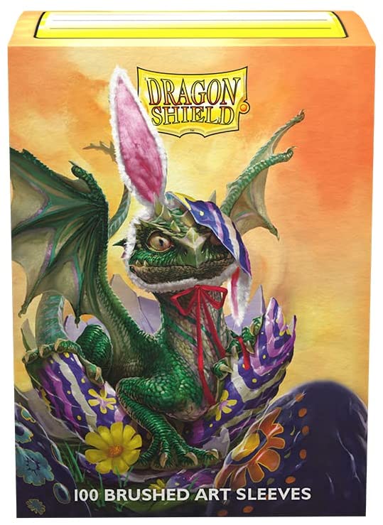 Dragon Shield 100ct Standard Card Sleeves - Brushed Art: 2022 Easter Dragon