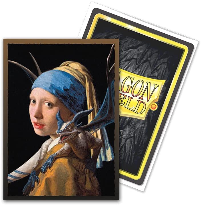 Dragon Shield 100ct Standard Card Sleeves - Limited Edition Art: Brushed Girl with a Pearl Earring