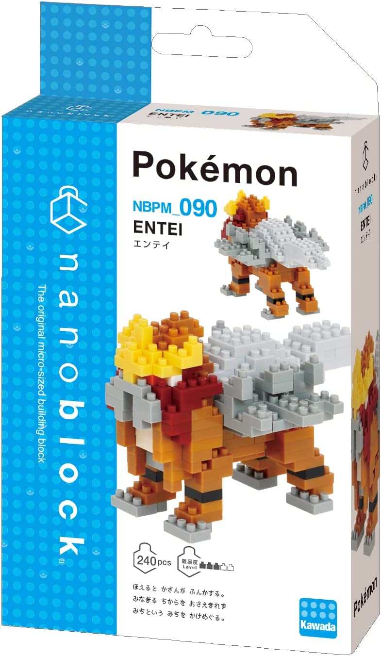 Nanoblocks Building Kit - Pokemon Entei